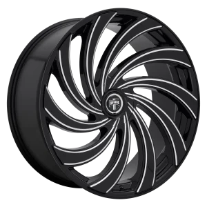 DUB – S239 DELISH – Black – 24″x9″ 15mm – Summer Wheels – S239249022+15